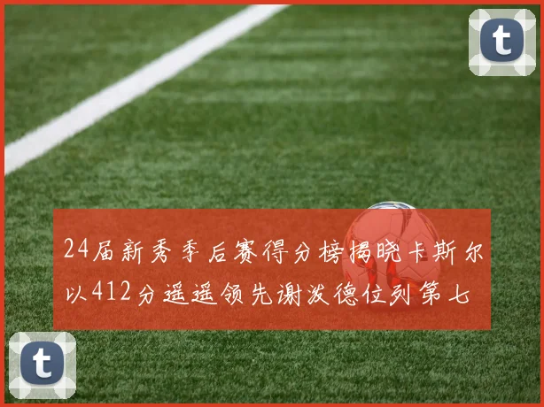 24届新秀季后赛得分榜揭晓卡斯尔以412分遥遥领先谢泼德位列第七