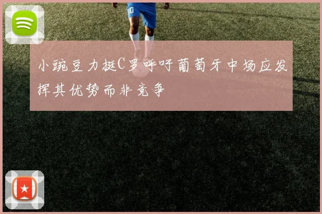 小豌豆力挺C罗呼吁葡萄牙中场应发挥其优势而非竞争